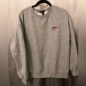Forever 21 Grey Sweatshirt